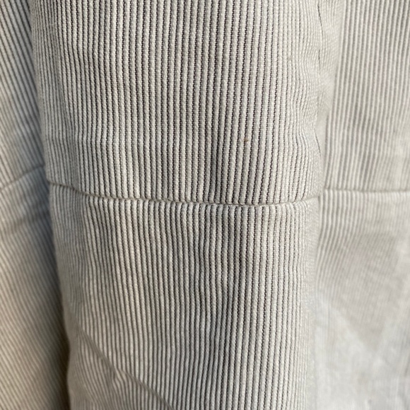 Black Halo White Black Pin Stripe Jackie O Draped - Picture 8 of 8